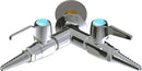 Chicago Faucets LGB1-11L-65 Methane Laboratory Ball Valve, Wall-Mount
