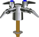 Chicago Faucets LGB1-21C-20 Natural Gas Laboratory Ball Valve, Deck-Mount