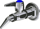Chicago Faucets LGB1-21C-50 Natural Gas Laboratory Ball Valve, Wall-Mount