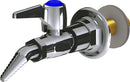 Chicago Faucets LGB1-21C-55 Natural Gas Laboratory Ball Valve, Wall-Mount