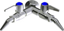 Chicago Faucets LGB1-21C-60 Natural Gas Laboratory Ball Valve, Wall-Mount