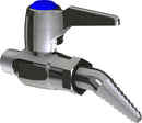 Chicago Faucets LGB1-21C Natural Gas Laboratory Ball Valve, Panel-Mount