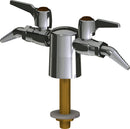 Chicago Faucets LGB1-21D-25 Nitrogen Laboratory Ball Valve, Deck-Mount