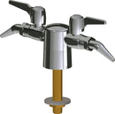 Chicago Faucets LGB1-21H-25 Carbon Monoxide Laboratory Ball Valve, Deck-Mount