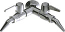 Chicago Faucets LGB1-21H-60 Carbon Monoxide Laboratory Ball Valve, Wall-Mount