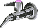 Chicago Faucets LGB1-21J-50 Propane Laboratory Ball Valve, Wall-Mount
