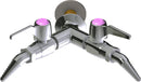 Chicago Faucets LGB1-21J-65 Propane Laboratory Ball Valve, Wall-Mount