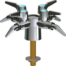 Chicago Faucets LGB1-21L-40 Methane Laboratory Ball Valve, Deck-Mount
