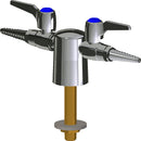 Chicago Faucets LGB1-31C-25 Natural Gas Laboratory Ball Valve, Deck-Mount