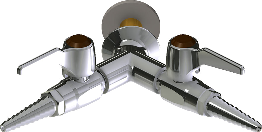 Chicago Faucets LGB1-31D-65 Nitrogen Laboratory Ball Valve, Wall-Mount