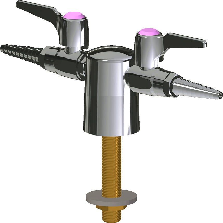 Chicago Faucets LGB1-31G-25 Carbon Dioxide Laboratory Ball Valve, Deck-Mount