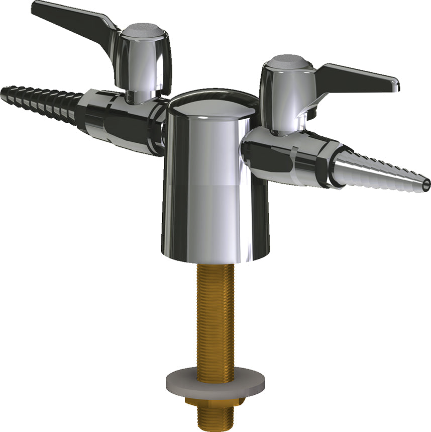 Chicago Faucets LGB1-31H-25 Carbon Monoxide Laboratory Ball Valve, Deck-Mount