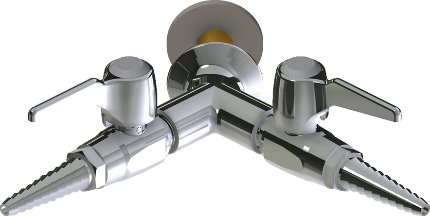 Chicago Faucets LGB1-31H-65 Carbon Monoxide Laboratory Ball Valve, Wall-Mount