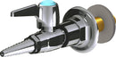 Chicago Faucets LGB1-31L-55 Methane Laboratory Ball Valve, Wall-Mount