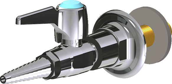 Chicago Faucets LGB1-31M-55 Specialty Gas Laboratory Ball Valve, Wall-Mount
