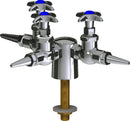 Chicago Faucets LGF1-A11C-30 Natural Gas Laboratory Fine-Control Needle Valve, Deck-Mount