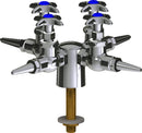 Chicago Faucets LGF1-A11C-40 Natural Gas Laboratory Fine-Control Needle Valve, Deck-Mount