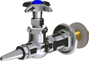 Chicago Faucets LGF1-A11C-55 Natural Gas Laboratory Fine-Control Needle Valve, Wall-Mount