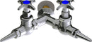 Chicago Faucets LGF1-A11C-65 Natural Gas Laboratory Fine-Control Needle Valve, Wall-Mount