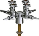 Chicago Faucets LGF1-A11D-40 Nitrogen Laboratory Fine-Control Needle Valve, Deck-Mount