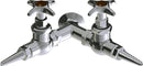 Chicago Faucets LGF1-A11D-60 Nitrogen Laboratory Fine-Control Needle Valve, Wall-Mount