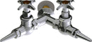 Chicago Faucets LGF1-A11D-65 Nitrogen Laboratory Fine-Control Needle Valve, Wall-Mount