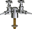 Chicago Faucets LGF1-A11F-20 Helium Laboratory Fine-Control Needle Valve, Deck-Mount