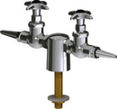 Chicago Faucets LGF1-A11F-25 Helium Laboratory Fine-Control Needle Valve, Deck-Mount