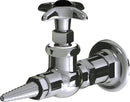 Chicago Faucets LGF1-A11F-50 Helium Laboratory Fine-Control Needle Valve, Wall-Mount