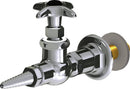 Chicago Faucets LGF1-A11F-55 Helium Laboratory Fine-Control Needle Valve, Wall-Mount
