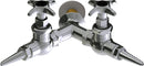 Chicago Faucets LGF1-A11F-65 Helium Laboratory Fine-Control Needle Valve, Wall-Mount