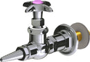 Chicago Faucets LGF1-A11G-55 Carbon Dioxide Laboratory Fine-Control Needle Valve, Wall-Mount