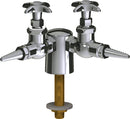 Chicago Faucets LGF1-A11H-20 Carbon Monoxide Laboratory Fine-Control Needle Valve, Deck-Mount