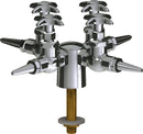 Chicago Faucets LGF1-A11H-40 Carbon Monoxide Laboratory Fine-Control Needle Valve, Deck-Mount