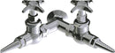 Chicago Faucets LGF1-A11H-60 Carbon Monoxide Laboratory Fine-Control Needle Valve, Wall-Mount