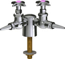 Chicago Faucets LGF1-A11J-20 Propane Laboratory Fine-Control Needle Valve, Deck-Mount