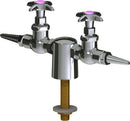Chicago Faucets LGF1-A11J-25 Propane Laboratory Fine-Control Needle Valve, Deck-Mount