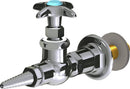 Chicago Faucets LGF1-A11L-55 Methane Laboratory Fine-Control Needle Valve, Wall-Mount