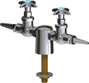 Chicago Faucets LGF1-A11M-25 Specialty Gas Laboratory Fine-Control Needle Valve, Deck-Mount