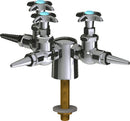 Chicago Faucets LGF1-A11M-30 Specialty Gas Laboratory Fine-Control Needle Valve, Deck-Mount