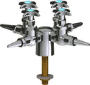 Chicago Faucets LGF1-A11M-40 Specialty Gas Laboratory Fine-Control Needle Valve, Deck-Mount