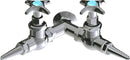 Chicago Faucets LGF1-A11M-60 Specialty Gas Laboratory Fine-Control Needle Valve, Wall-Mount