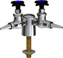 Chicago Faucets LGF1-A12C-20 Natural Gas Laboratory Fine-Control Needle Valve, Deck-Mount