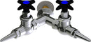 Chicago Faucets LGF1-A12C-65 Natural Gas Laboratory Fine-Control Needle Valve, Wall-Mount