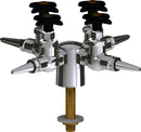 Chicago Faucets LGF1-A12D-40 Nitrogen Laboratory Fine-Control Needle Valve, Deck-Mount