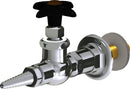 Chicago Faucets LGF1-A12D-55 Nitrogen Laboratory Fine-Control Needle Valve, Wall-Mount