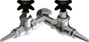 Chicago Faucets LGF1-A12D-60 Nitrogen Laboratory Fine-Control Needle Valve, Wall-Mount