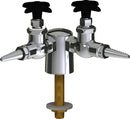 Chicago Faucets LGF1-A12F-20 Helium Laboratory Fine-Control Needle Valve, Deck-Mount