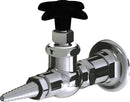 Chicago Faucets LGF1-A12F-50 Helium Laboratory Fine-Control Needle Valve, Wall-Mount