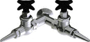Chicago Faucets LGF1-A12F-60 Helium Laboratory Fine-Control Needle Valve, Wall-Mount